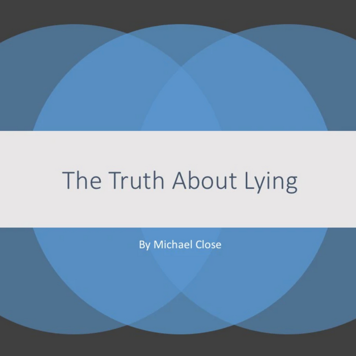 The Truth About Lying