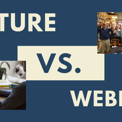 lecture vs webinar