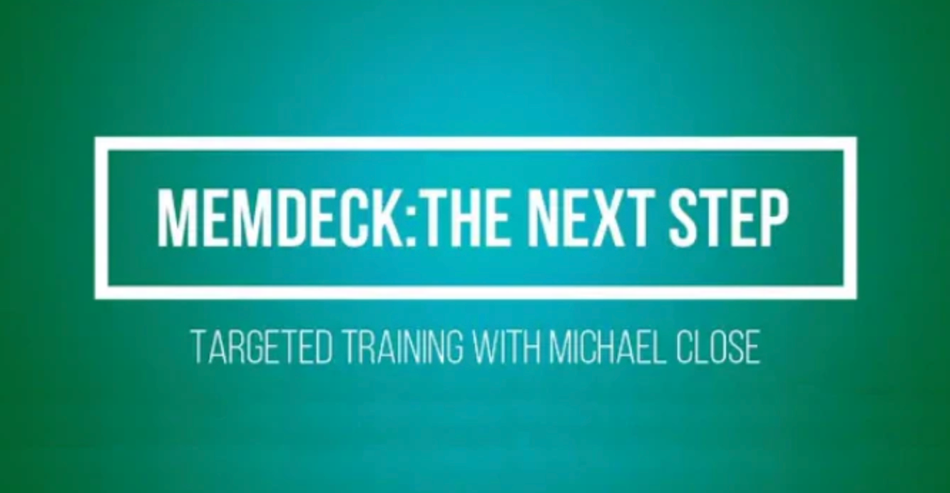 Memdeck: The Next Step