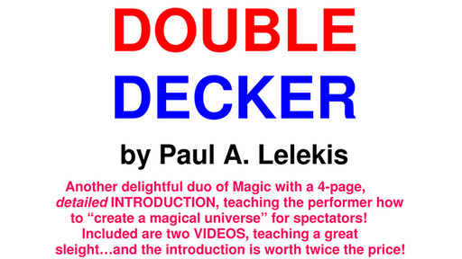 DOUBLE DECKER by Paul A. Lelekis Mixed Media DOWNLOAD