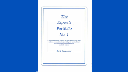 Expert's Portfolio by Jack Carpenter eBook