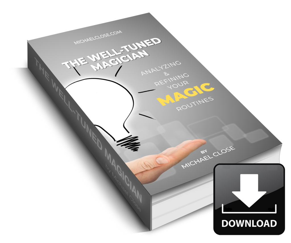The Well-Tuned Magician Ebook – Magic Performance by Close