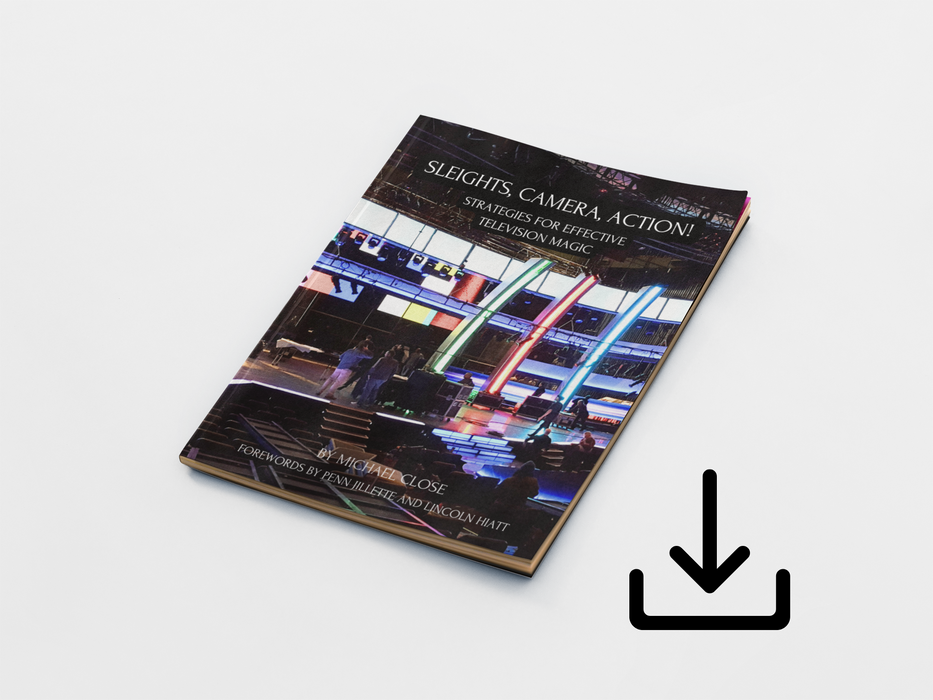 Sleights, Camera, Action! - Strategies for Effective Television Magic Ebook