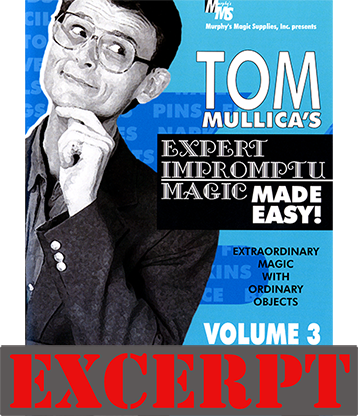 Stern Paper Fold video DOWNLOAD (Excerpt of Mullica Expert Impromptu Magic Made Easy Tom Mullica- #3, DVD)
