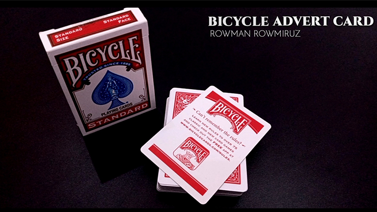 Bicycle Advert Card by Rowman Rowmiruz video DOWNLOAD
