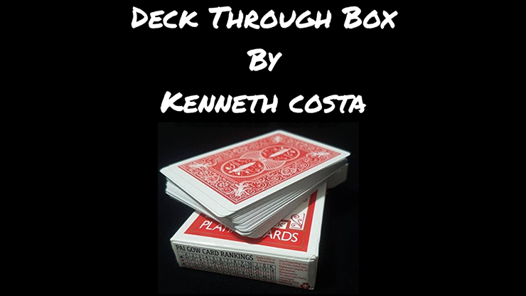 Deck Through Box by Kenneth Costa video DOWNLOAD